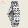 Men′s Silver-Tone Fashion Stainless Steel Mechanical Watches 72476